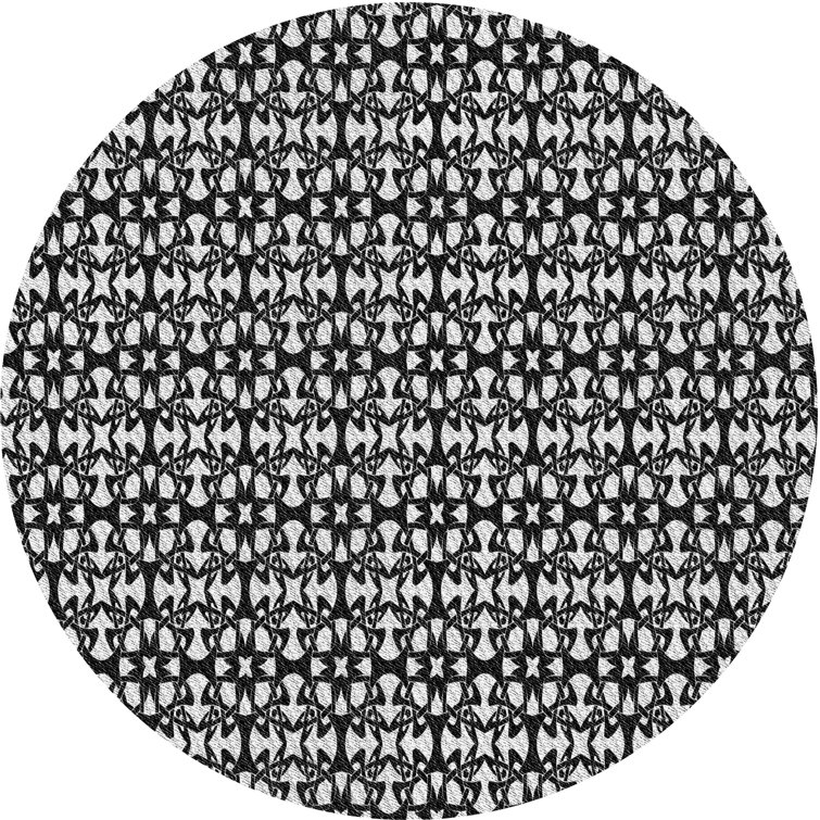 Ivy Bronx Ison Black Rug Wayfair